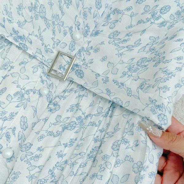Đầm Tơ Linen Thiết Kế TuTu Store Phù Hợp Đi Làm Dành Cho Nữ - Mã D1217