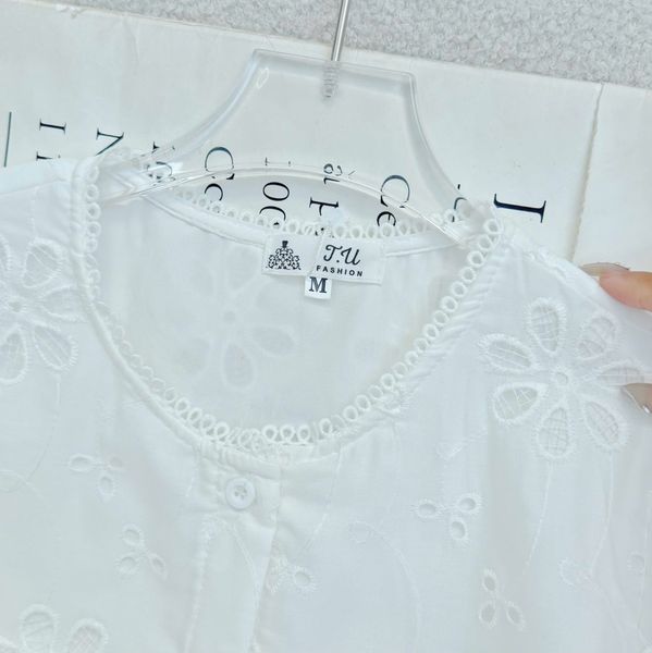 Áo Kate Thêu Thiết Kế TuTu Store Phù Hợp Đi Chơi Dành Cho Nữ - Mã AS598
