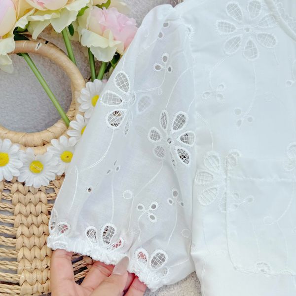 Áo Kate Thêu Thiết Kế TuTu Store Phù Hợp Đi Chơi Dành Cho Nữ - Mã AS598