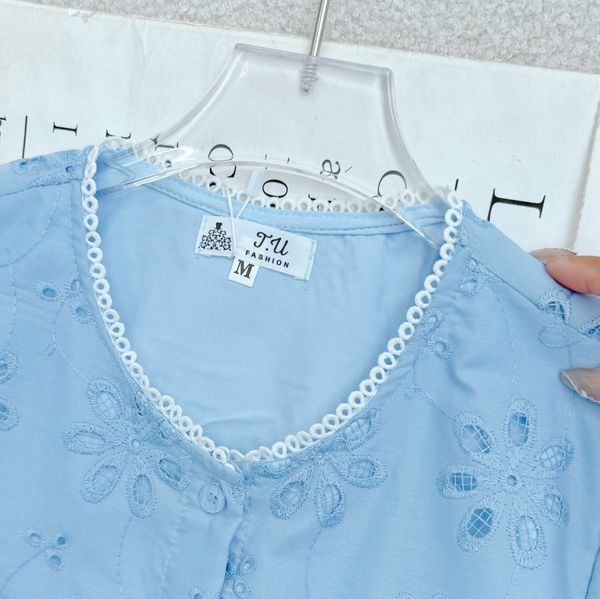 Áo Kate Thêu Thiết Kế TuTu Store Phù Hợp Đi Chơi Dành Cho Nữ - Mã AS598