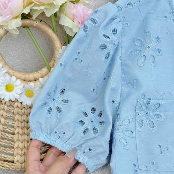 Áo Kate Thêu Thiết Kế TuTu Store Phù Hợp Đi Chơi Dành Cho Nữ - Mã AS598