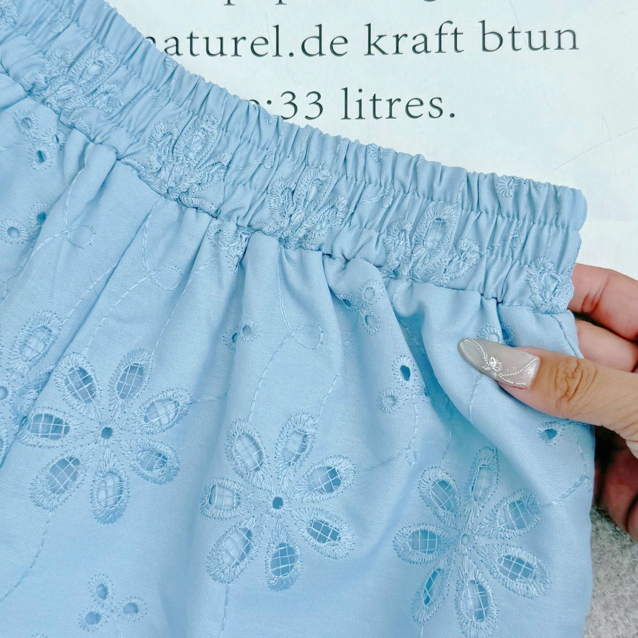 Quần Kate Thêu Thiết Kế TuTu Store Phù Hợp Đi Chơi Dành Cho Nữ - Mã QS598