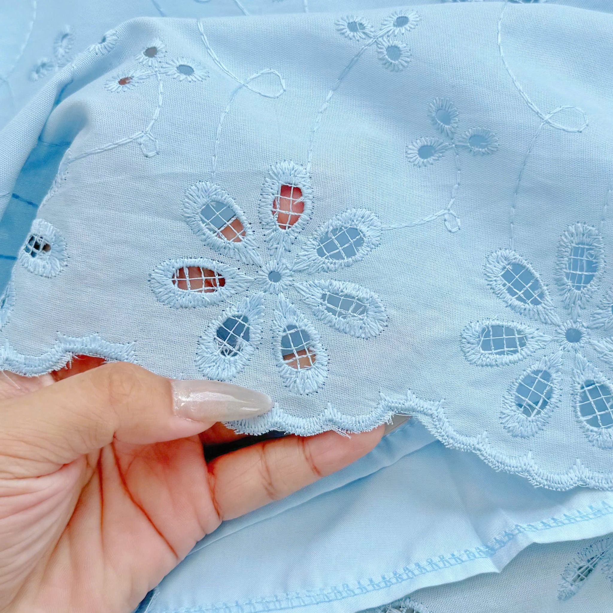 Quần Kate Thêu Thiết Kế TuTu Store Phù Hợp Đi Chơi Dành Cho Nữ - Mã QS598