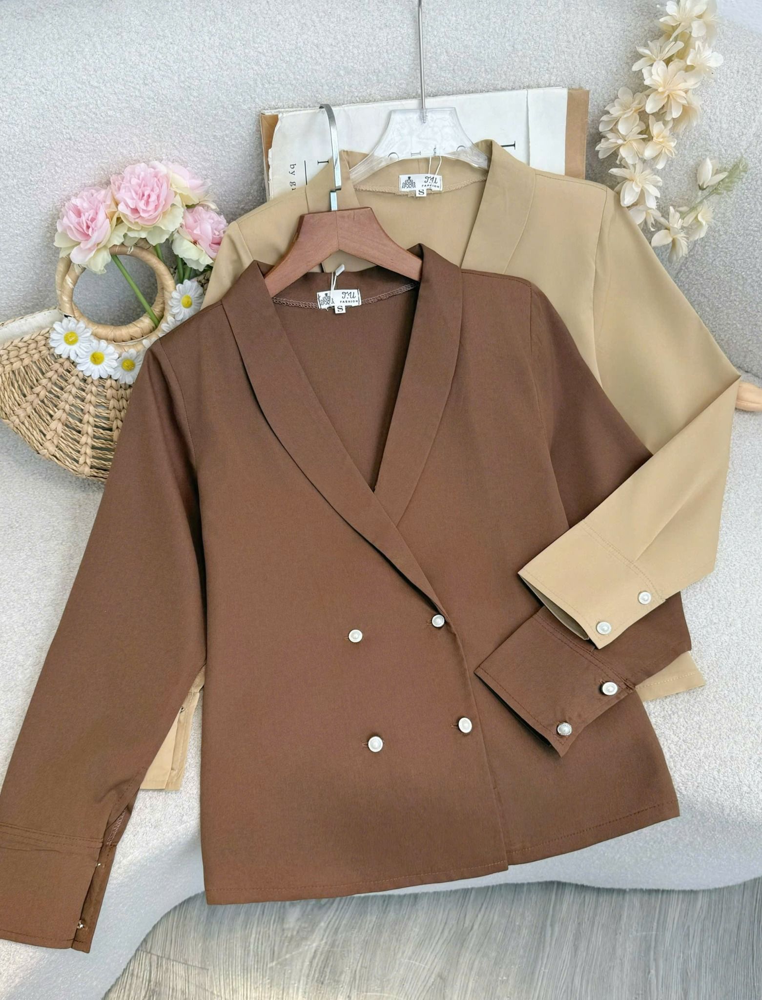 Áo Kate Lụa Thiết Kế TuTu Store Phù Hợp Đi Làm Dành Cho Nữ - Mã A584