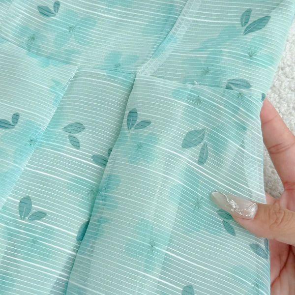 Đầm Hoa Voan Sọc Ý  Thiết Kế TuTu Store Dành Cho Nữ Mã D1224