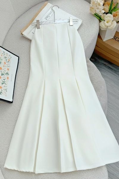 Chân Váy Cotton Hàn Thiết Kế TuTu Store Phù Hợp Đi Làm Dành Cho Nữ - Mã VS599
