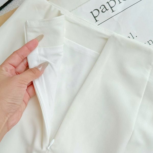 Chân Váy Cotton Hàn Thiết Kế TuTu Store Phù Hợp Đi Làm Dành Cho Nữ - Mã VS599