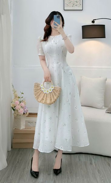 Đầm Tơ Ánh Thiết Kế TuTu Store Phù Hợp Đi Chơi Dành Cho Nữ - Mã D1232