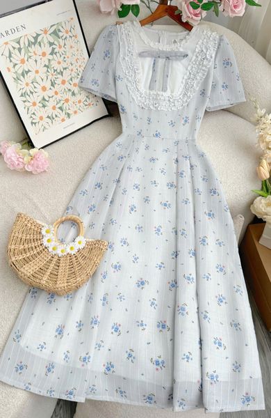 Đầm Xô Cotton Thiết Kế TuTu Store Phù Hợp Đi Làm Dành Cho Nữ - Mã D1231
