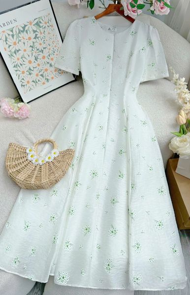 Đầm Tơ Ánh Thiết Kế TuTu Store Phù Hợp Đi Chơi Dành Cho Nữ - Mã D1232