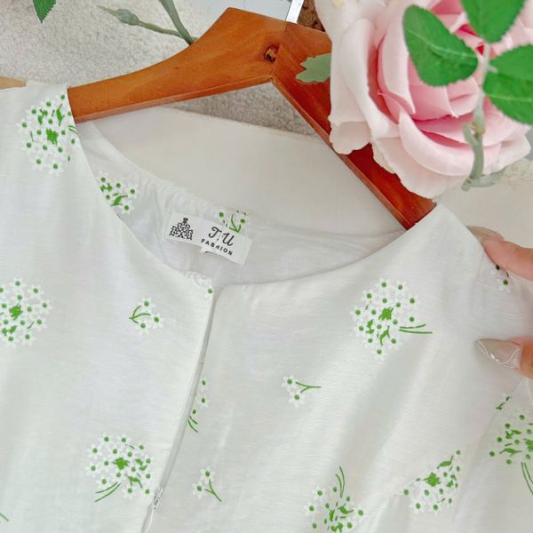 Đầm Tơ Ánh Thiết Kế TuTu Store Phù Hợp Đi Chơi Dành Cho Nữ - Mã D1232