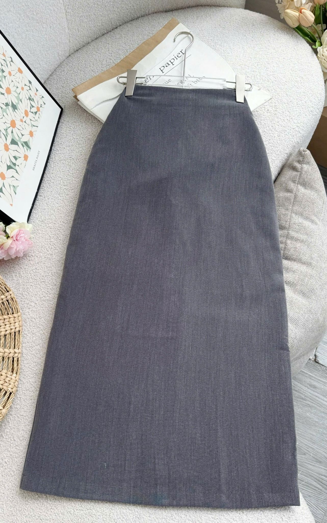 Chân Váy Cotton Hàn Thiết Kế TuTu Store Phù Hợp Đi Làm Dành Cho Nữ - Mã VS608