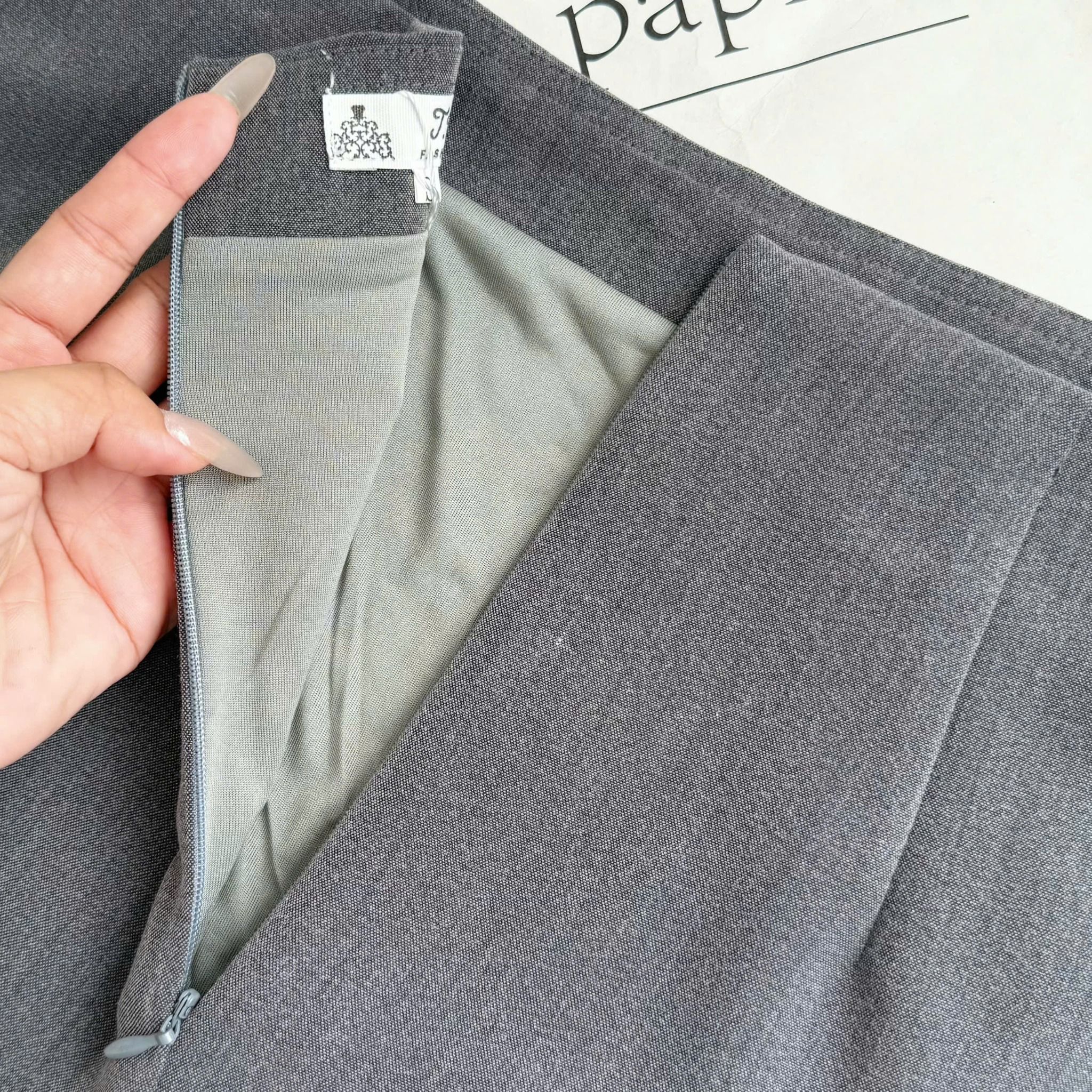 Chân Váy Cotton Hàn Thiết Kế TuTu Store Phù Hợp Đi Làm Dành Cho Nữ - Mã VS608