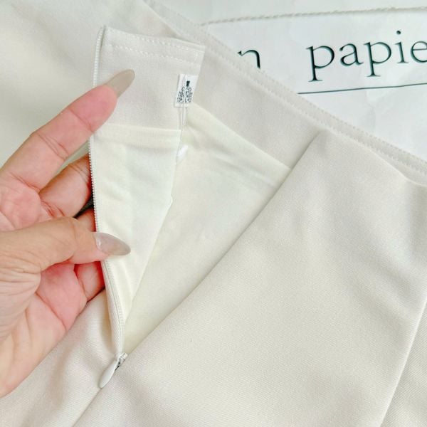 Chân Váy Cotton Hàn Thiết Kế TuTu Store Phù Hợp Đi Làm Dành Cho Nữ - Mã VS608