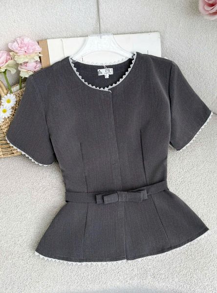 Áo Cotton Hàn Thiết Kế TuTu Store Phù Hợp Đi Làm Dành Cho Nữ - Mã AS608