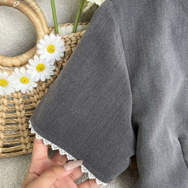 Áo Cotton Hàn Thiết Kế TuTu Store Phù Hợp Đi Làm Dành Cho Nữ - Mã AS608