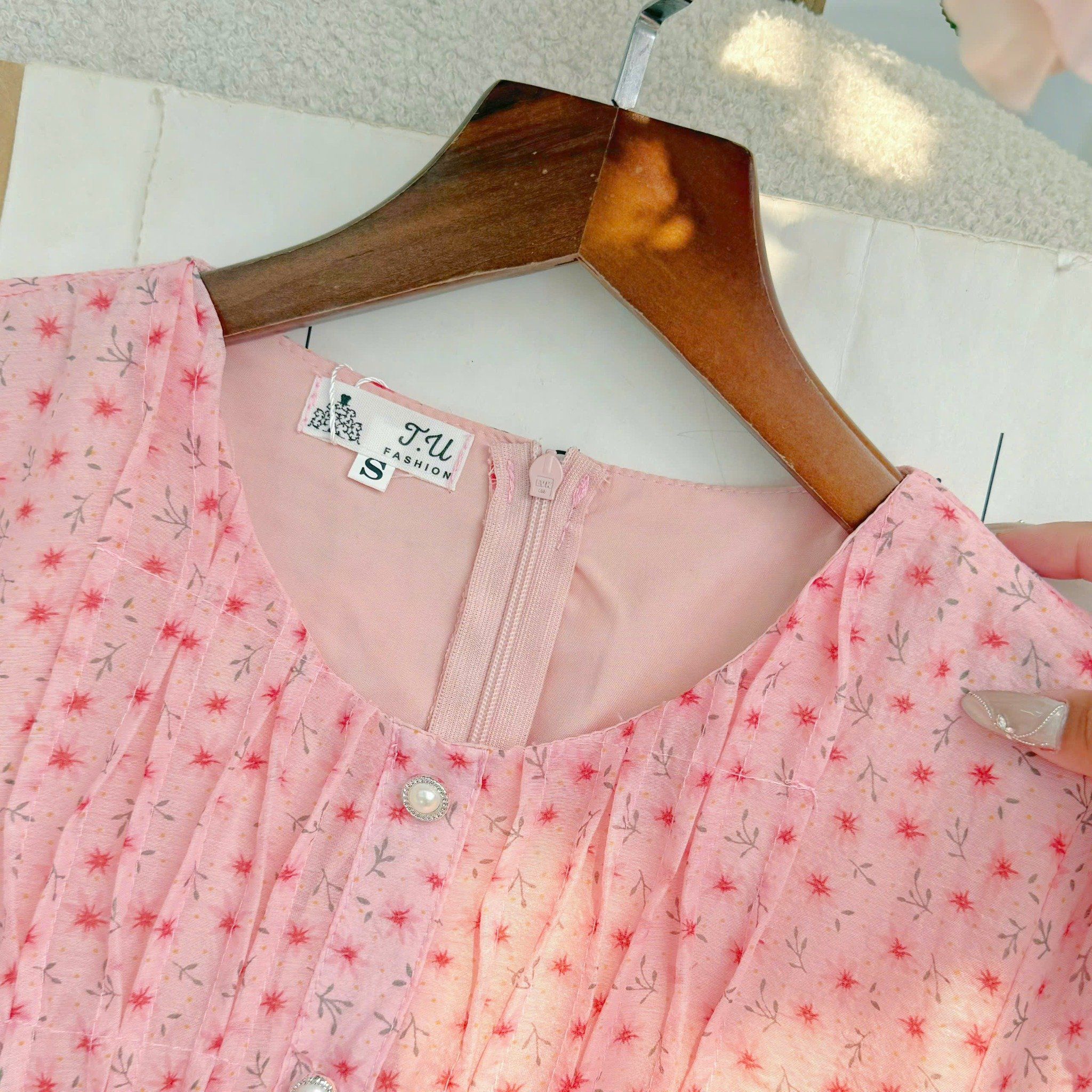 Đầm Tơ Xốp Thiết Kế TuTu Store Phù Hợp Đi Chơi Dành Cho Nữ - Mã D1235