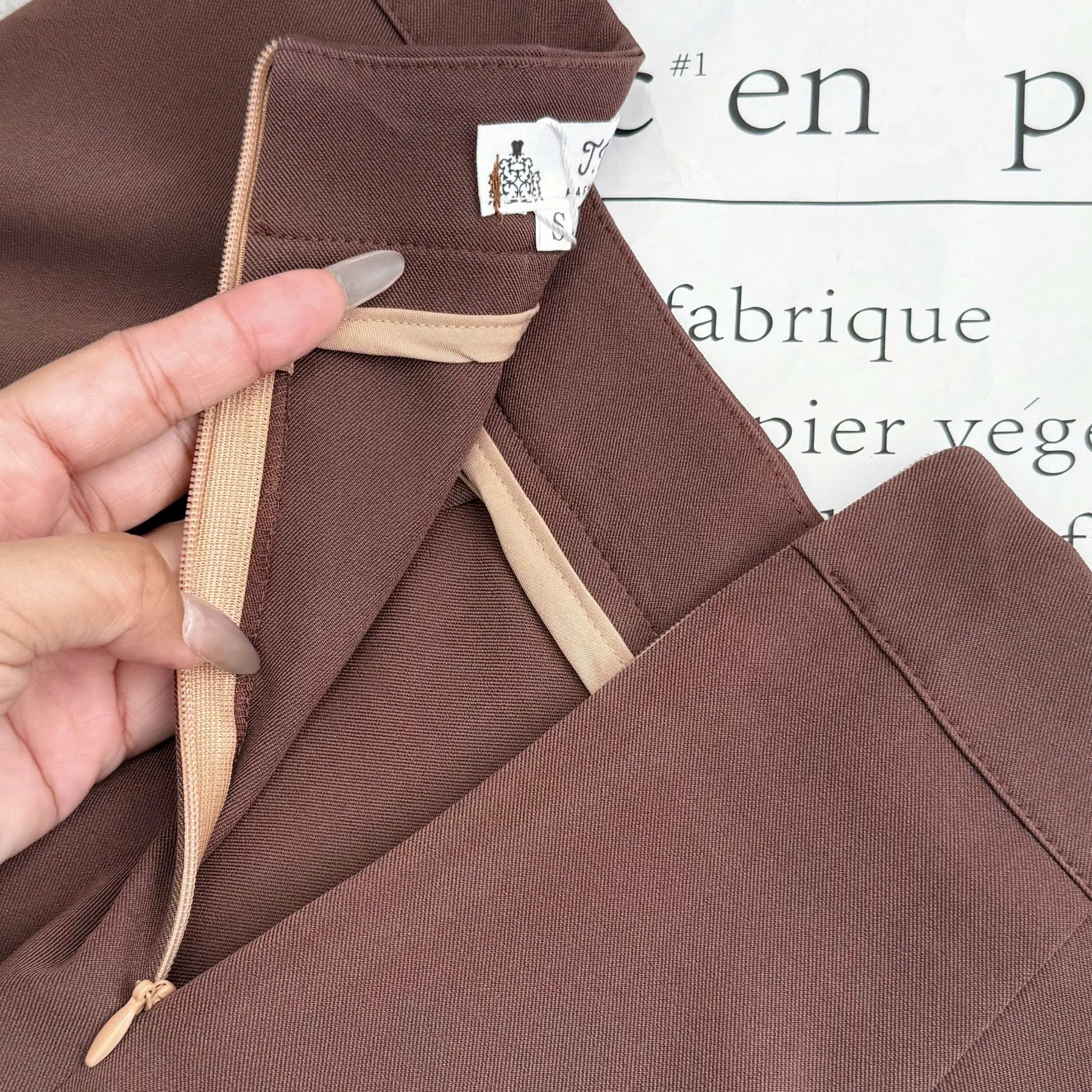 Quần Cotton Hàn Thiết Kế TuTu Store Phù Hợp Đi Làm Dành Cho Nữ - Mã QS607