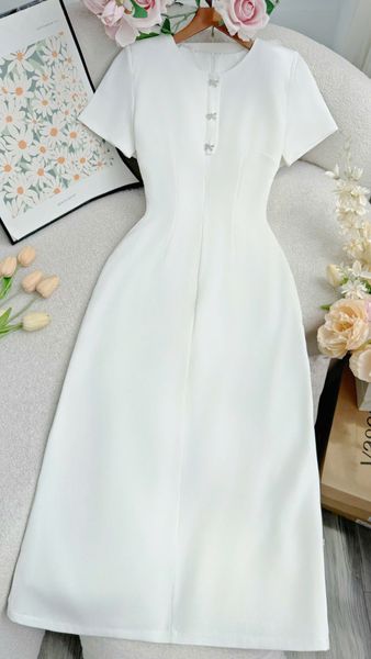 Đầm Cotton Hàn Thiết Kế TuTu Store Phù Hợp Đi Làm Dành Cho Nữ - Mã D1230