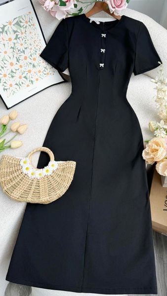 Đầm Cotton Hàn Thiết Kế TuTu Store Phù Hợp Đi Làm Dành Cho Nữ - Mã D1230
