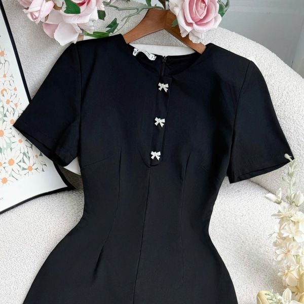 Đầm Cotton Hàn Thiết Kế TuTu Store Phù Hợp Đi Làm Dành Cho Nữ - Mã D1230