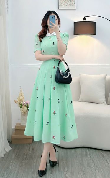 Đầm Kate Xước Thiết Kế TuTu Store Phù Hợp Đi Chơi Dành Cho Nữ - Mã D1242