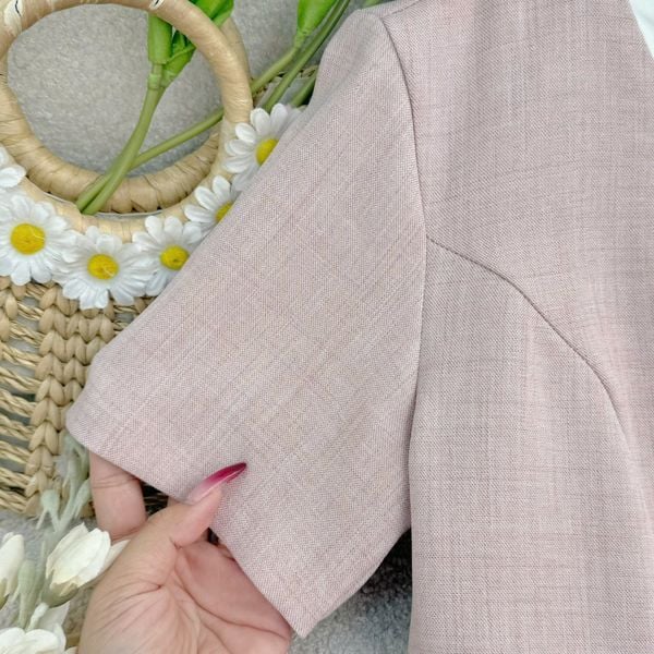 Áo Bố Gân Hàn Quốc Peplum Thiết Kế TuTu Store Phù Hợp Đi Làm Dành Cho Nữ - Mã A512
