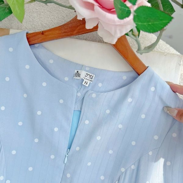 Đầm Tằm Gân Thiết Kế TuTu Store Phù Hợp Đi Làm Dành Cho Nữ - Mã D1244