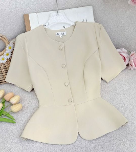 Áo Ford Peplum Thiết Kế TuTu Store Phù Hợp Đi Làm Dành Cho Nữ - Mã AS566