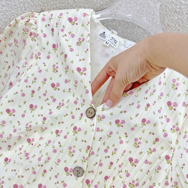 Váy Gân Hàn Quốc Thiết Kế TuTu Store - Mã D747