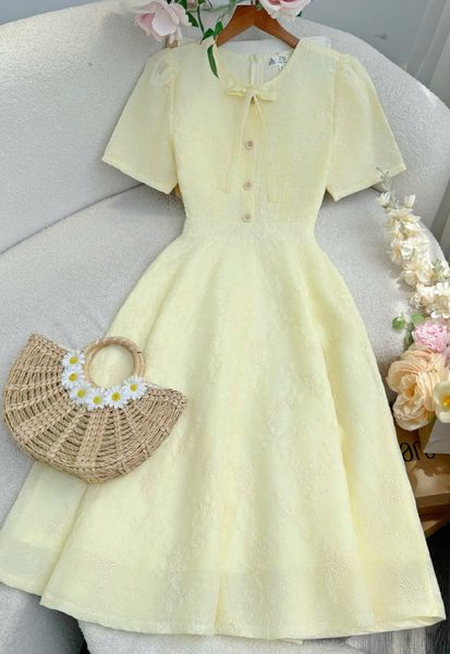 Đầm Kate Thêu Thiết Kế TuTu Store Phù Hợp Đi Chơi Dành Cho Nữ - Mã D1246