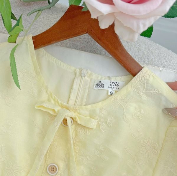 Đầm Kate Thêu Thiết Kế TuTu Store Phù Hợp Đi Chơi Dành Cho Nữ - Mã D1246