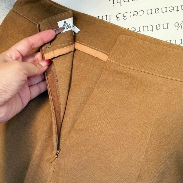 Chân Váy Chéo Nhung Hàn Thiết Kế TuTu Store Phù Hợp Đi Làm Dành Cho Nữ - Mã VS559