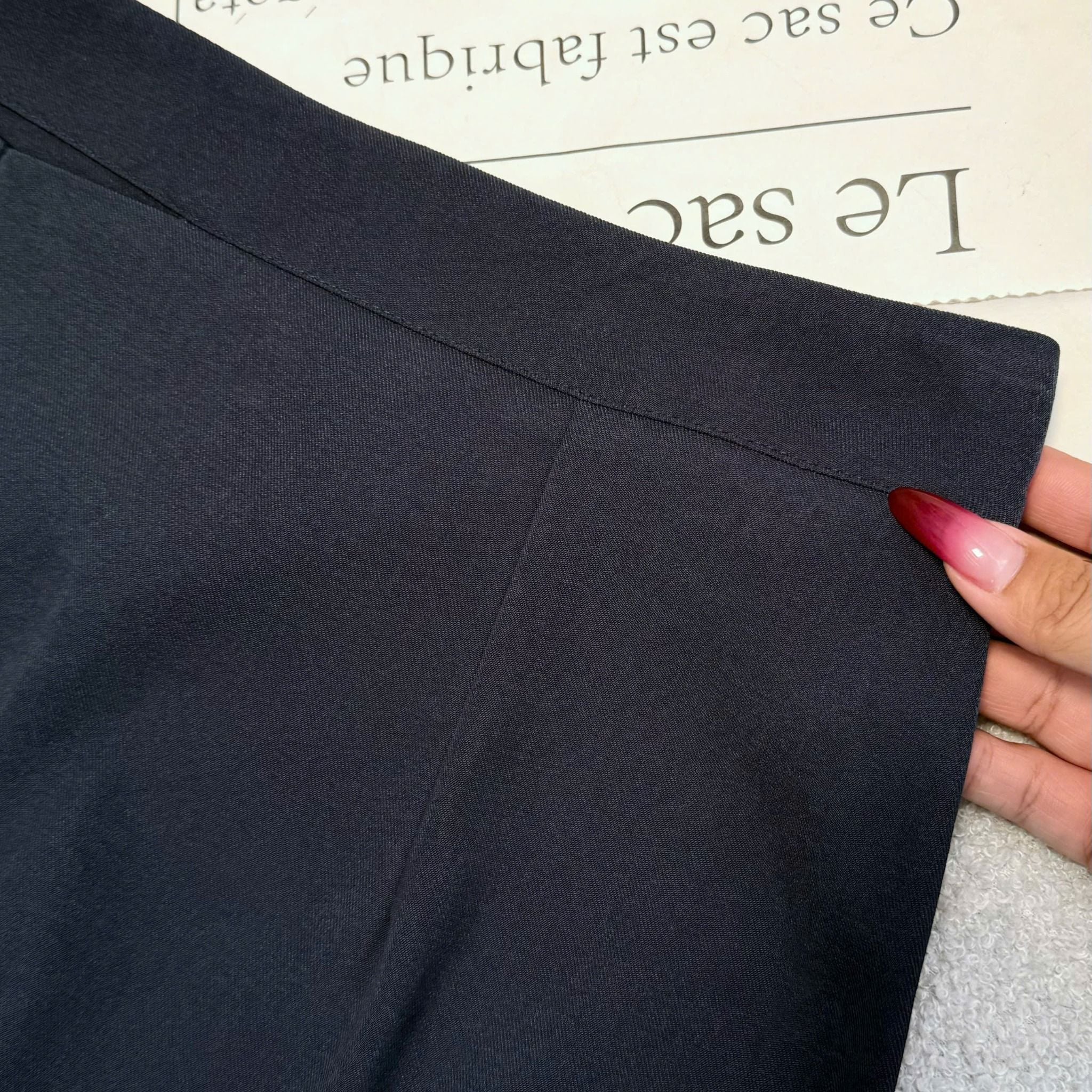 Chân Váy Chéo Nhung Hàn Thiết Kế TuTu Store Phù Hợp Đi Làm Dành Cho Nữ - Mã VS559