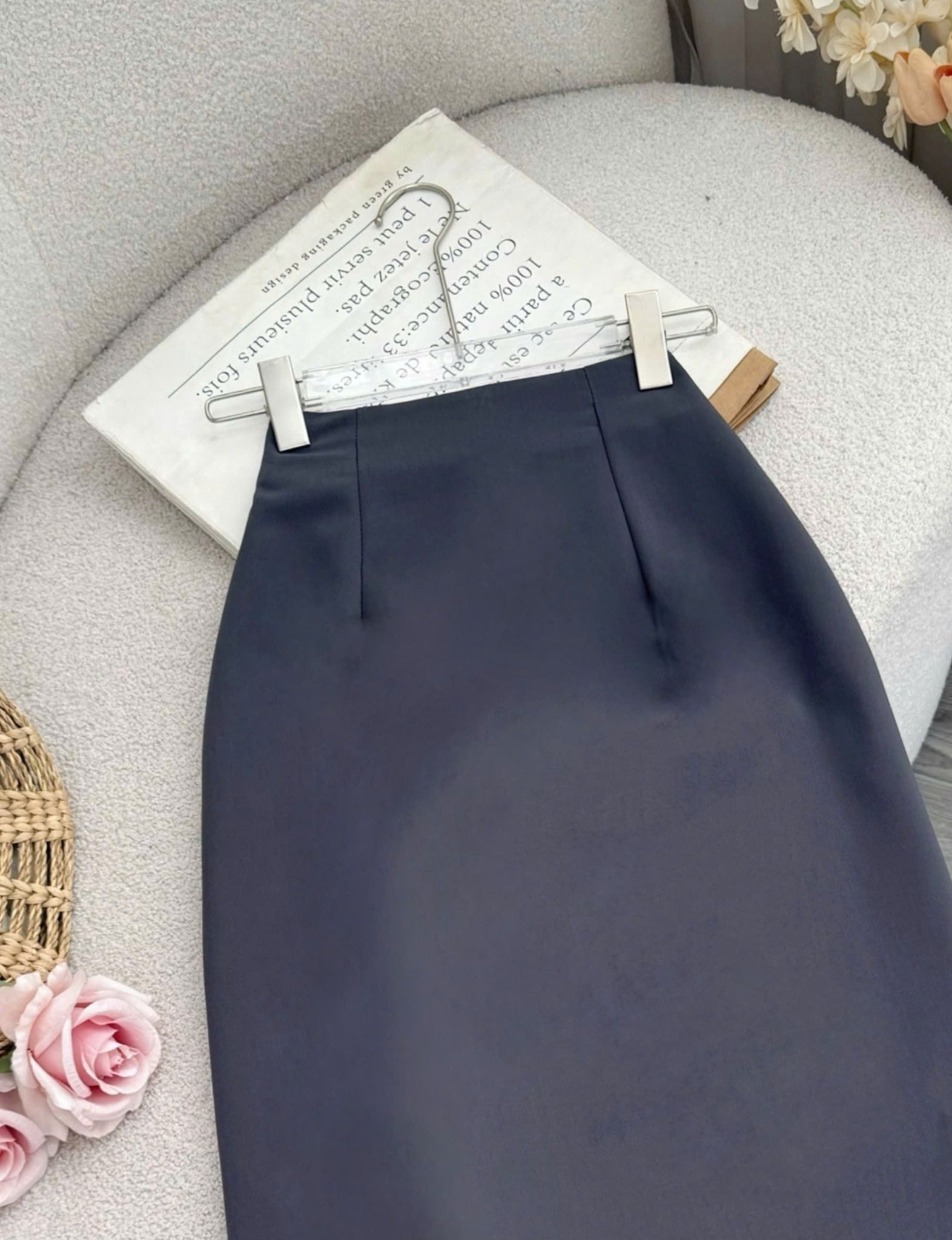 Chân Váy Cotton Hàn Thiết Kế TuTu Store Phù Hợp Đi Làm Dành Cho Nữ - Mã VS573