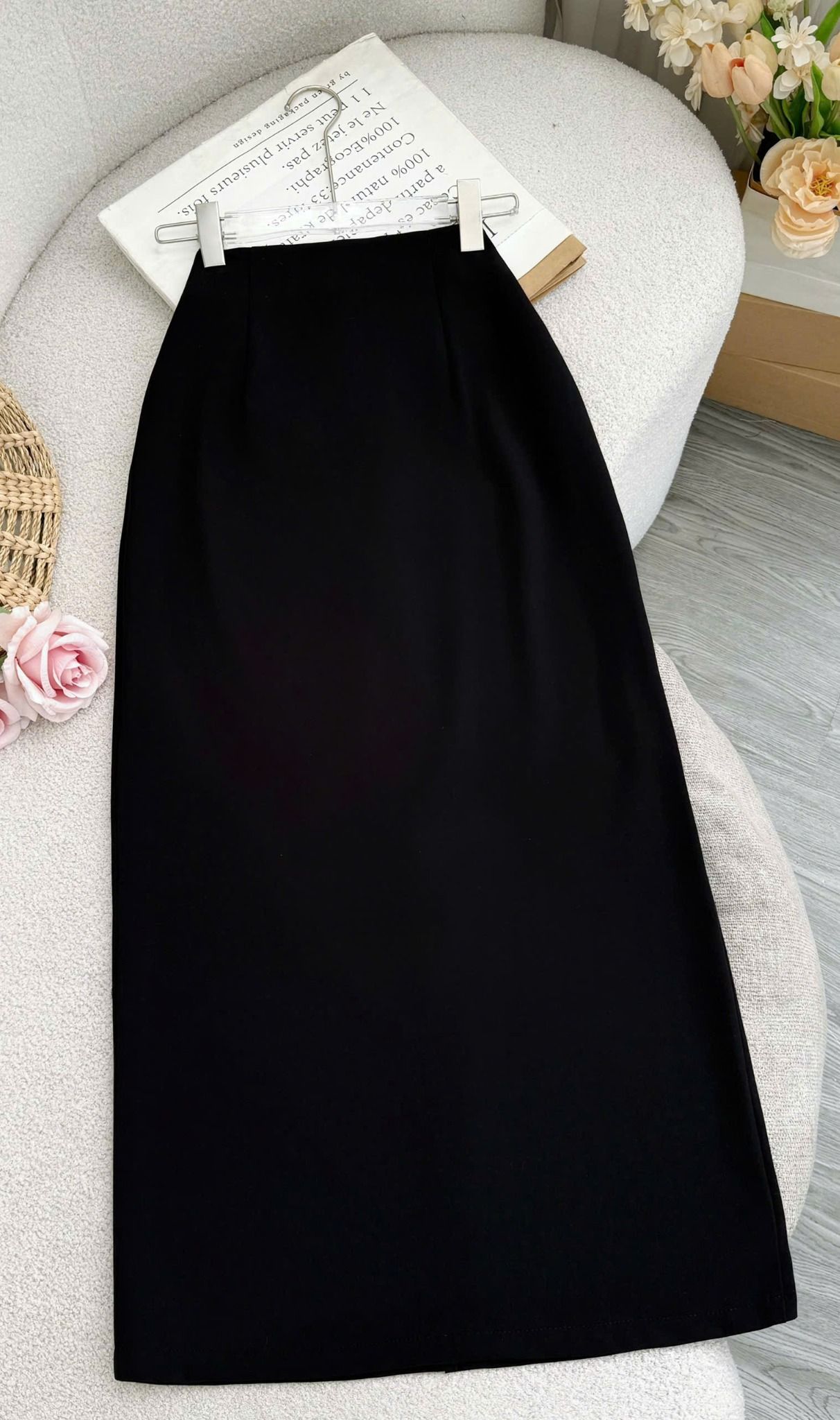 Chân Váy Cotton Hàn Thiết Kế TuTu Store Phù Hợp Đi Làm Dành Cho Nữ - Mã VS573