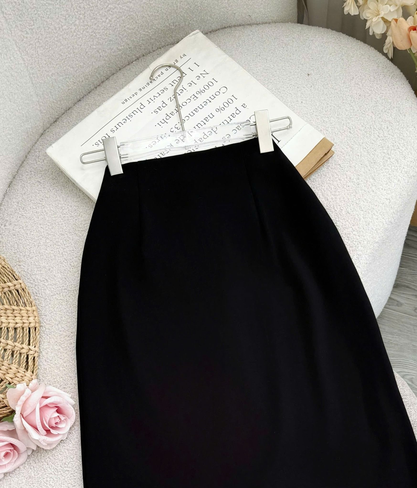 Chân Váy Cotton Hàn Thiết Kế TuTu Store Phù Hợp Đi Làm Dành Cho Nữ - Mã VS573