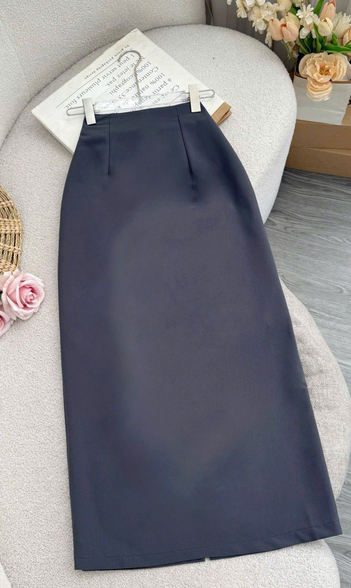 Chân Váy Cotton Hàn Thiết Kế TuTu Store Phù Hợp Đi Làm Dành Cho Nữ - Mã VS573