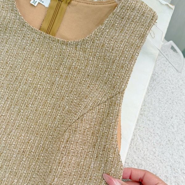 Yếm Đầm Dạ Tweed Thiết Kế TuTu Store Dành Cho Nữ - Mã YS522