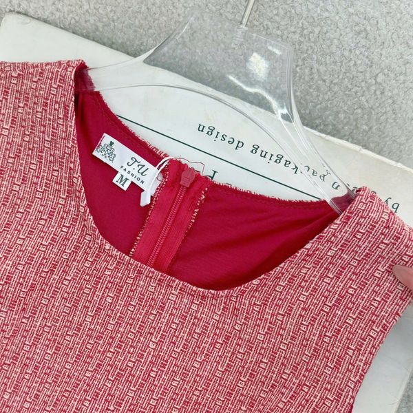 Yếm Đầm Dạ Tweed Thiết Kế TuTu Store Dành Cho Nữ - Mã YS522