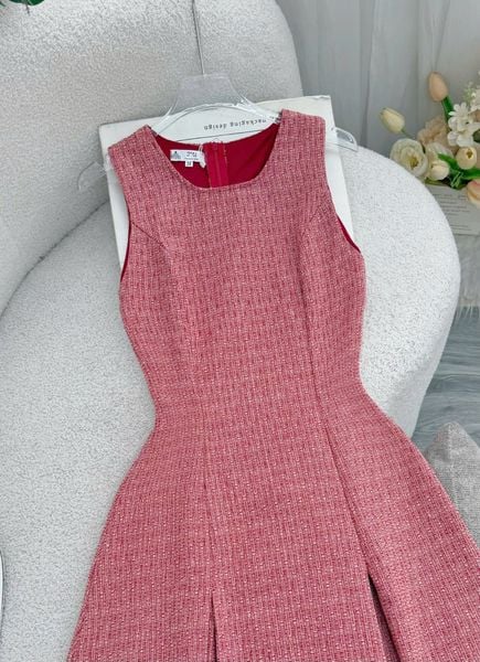 Yếm Đầm Dạ Tweed Thiết Kế TuTu Store Dành Cho Nữ - Mã YS522