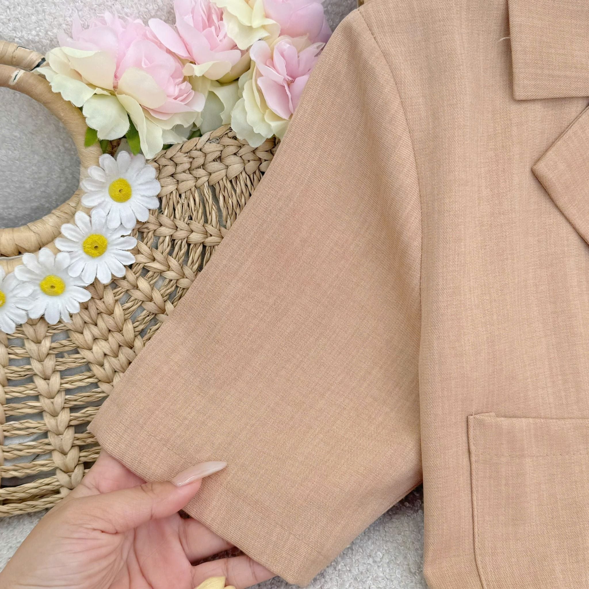 Áo Kaki Wash Thiết Kế TuTu Store Phù Hợp Đi Làm Dành Cho Nữ - Mã AS568