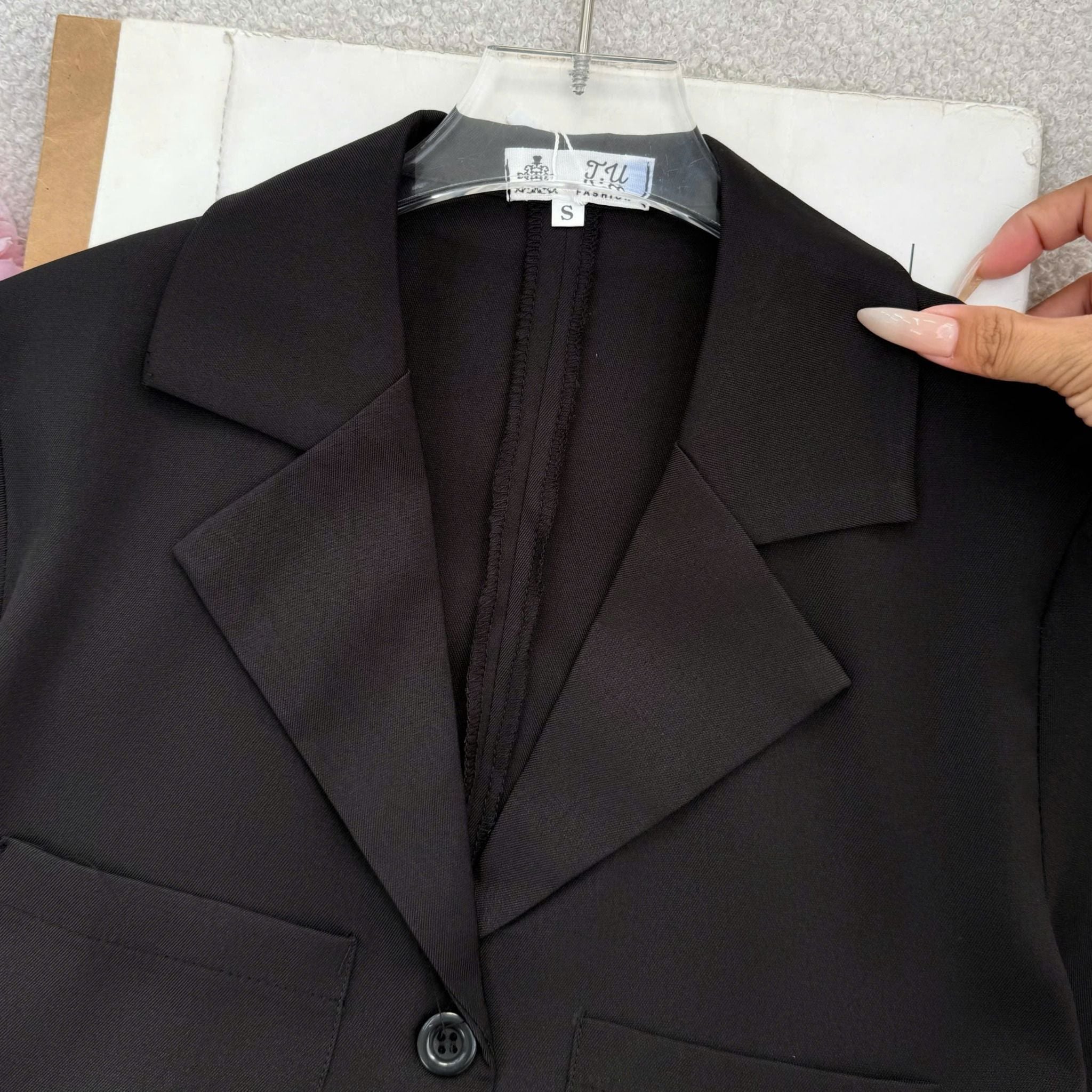 Áo Kaki Wash Thiết Kế TuTu Store Phù Hợp Đi Làm Dành Cho Nữ - Mã AS568