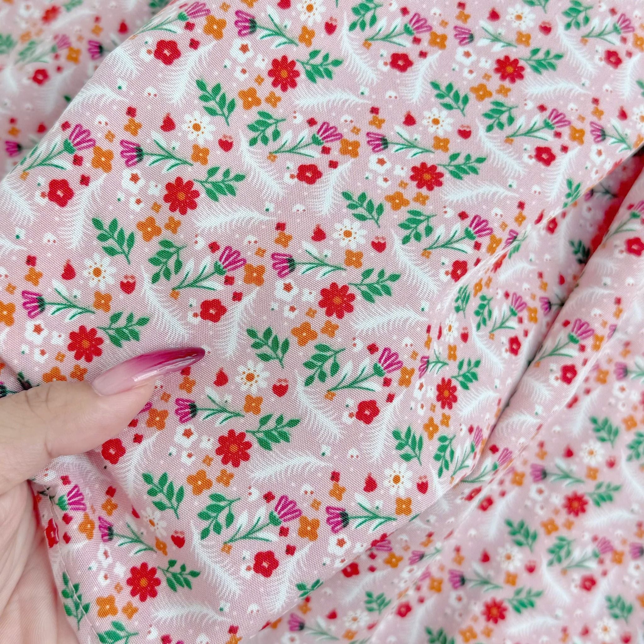 Váy Lụa Nhật Hoa Nhí Phù Hợp Đi Chơi Thiết Kế TuTu Store Dành Cho Nữ - Mã D1086