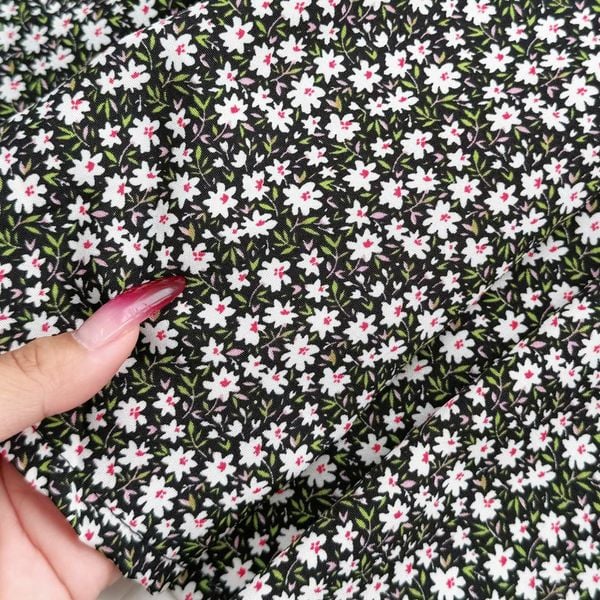Váy Lụa Nhật Hoa Nhí Phù Hợp Đi Chơi Thiết Kế TuTu Store Dành Cho Nữ - Mã D1086