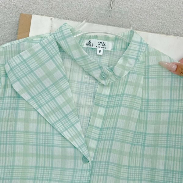 Áo Voan Ý Caro Thiết Kế TuTu Store Phù Hợp Đi Làm Dành Cho Nữ - Mã AS581