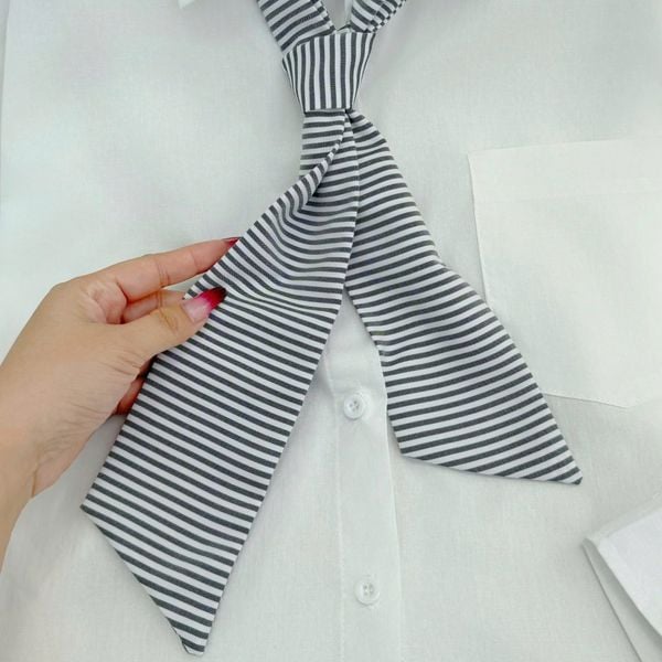 Áo Cotton Màu Nơ Thiết Kế TuTu Store Phù Hợp Đi Làm Dành Cho Nữ - Mã A509