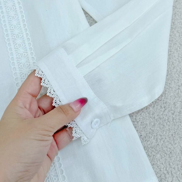Áo Sơ Mi Cotton Xô Bèo Phù Hợp Đi Chơi Thiết Kế TuTu Store Dành Cho Nữ -Mã A499