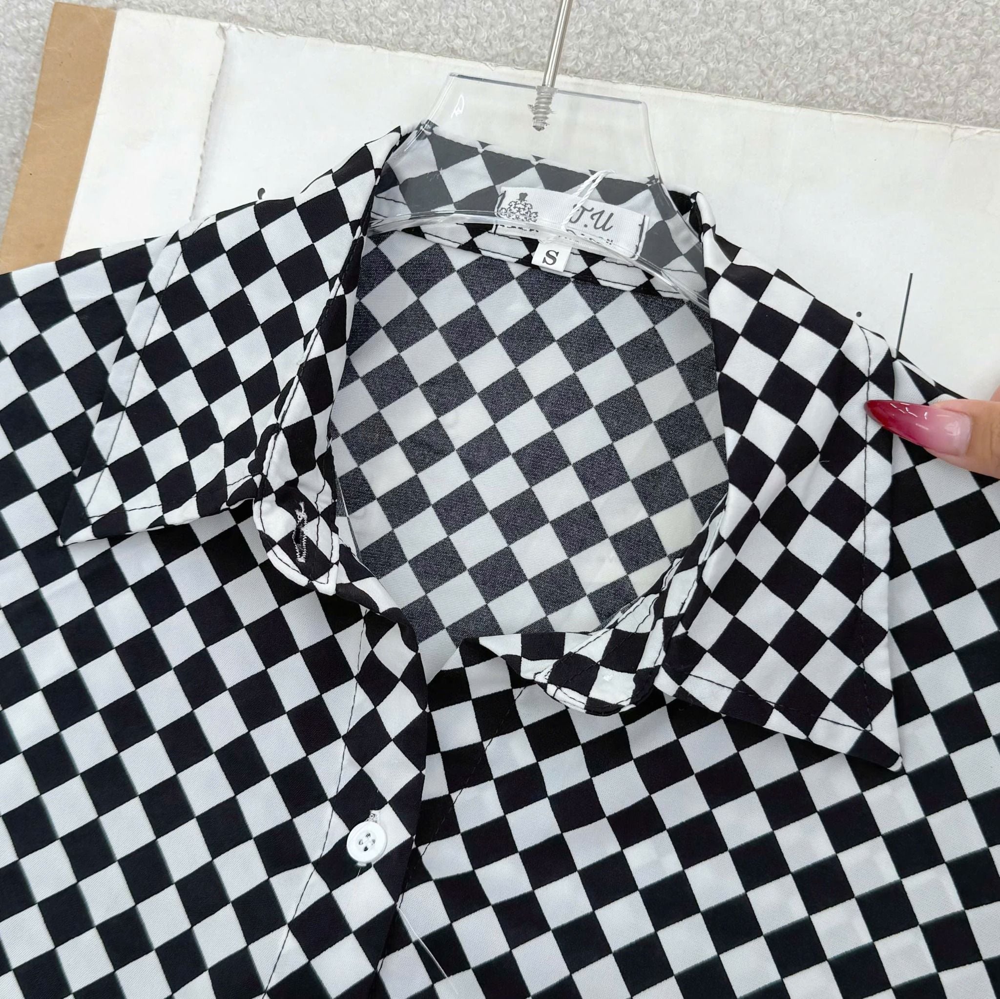 Áo Lụa Mango Caro Thiết Kế TuTu Store Phù Hợp Đi Làm Dành Cho Nữ - Mã A541