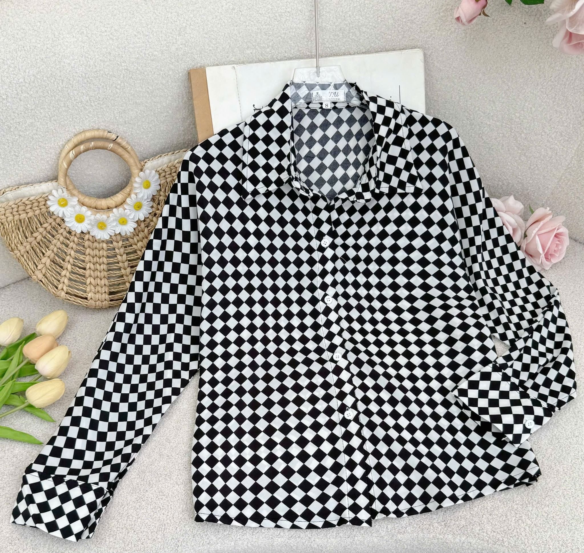 Áo Lụa Mango Caro Thiết Kế TuTu Store Phù Hợp Đi Làm Dành Cho Nữ - Mã A541